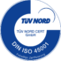 TÜV Nord Zertifikat ISO-45001
