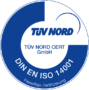 TÜV Nord Zertifikat ISO-14001